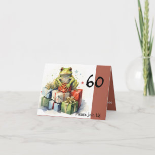 Invitation 60e anniversaire de la Grenouille