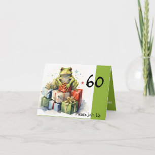Invitation 60e anniversaire de la Grenouille