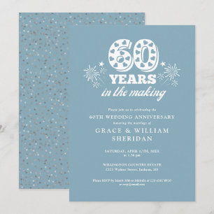 Invitation 60e anniversaire de mariage en préparation