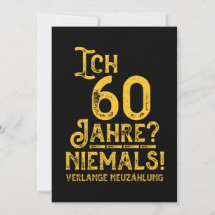 Invitation 60e anniversaire Né en 1960 60 ans