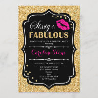 60e anniversaire - Soixante fabuleux or noir rose