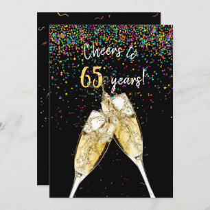 Invitation 65e anniversaire du mariage