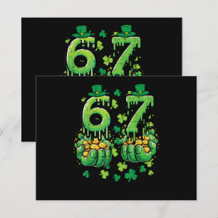 Invitation 6 7 Jour de la Saint-Patrick
