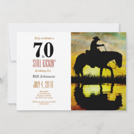 Invitation 70 et Kickin' Birthday Party