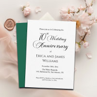 70e Mariage Platinum Anniversaire Élégant Script