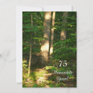 Invitation 75 Ans/Hommes célèbres