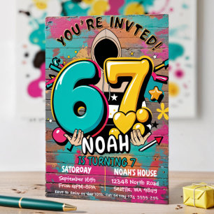 Invitation 7e anniversaire