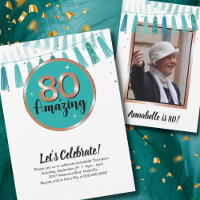 80 & Extraordinaire Turquoise 80e anniversaire Inv