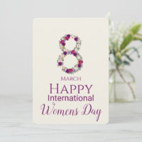8 mars Journée internationale des femmes