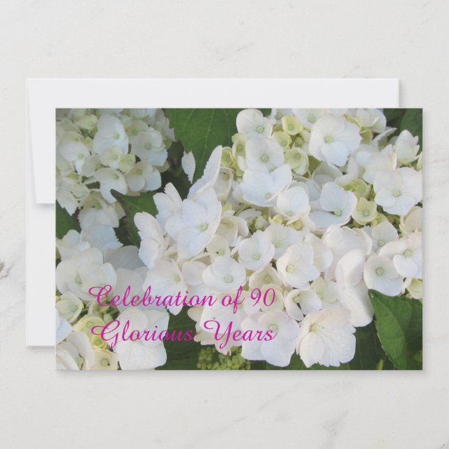 Invitation 90e anniversaire (Devant)