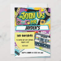 90s Hip hop Anniversaire Retro Party