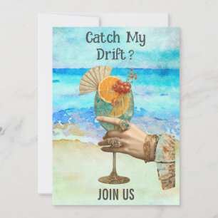 Invitation *~*  A101 CÉLIBATAIRE  Cocktail de plage 7  PHOTO