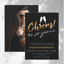 À 30 Ans Félicitations Photo Anniversaire Adulte O