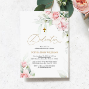 Invitation à Dedication Eucalyptus Vert & Or