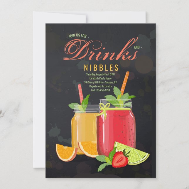 Invitation à déguster l'été (Devant)