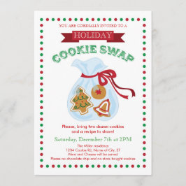 Invitation à échanger des cookies de vacances