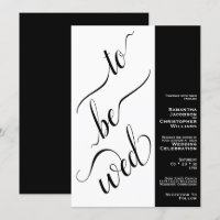 À être Mer Minimum 2 Volets Mariage noir et blanc