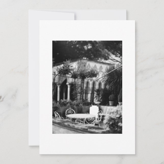 INVITATION À GARDEN PARIS (Devant)