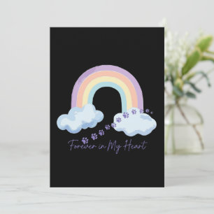 Invitation À jamais dans mon cœur Mémorial des animaux de com