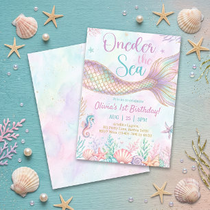 Invitation à la 1ère fête d'anniversaire d'Oneder