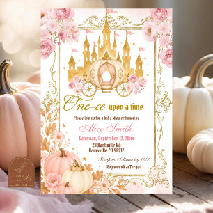 Invitation à la baby shower de la princesse citrou