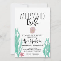 Invitation à la bachelorette de la tribu des Sirèn