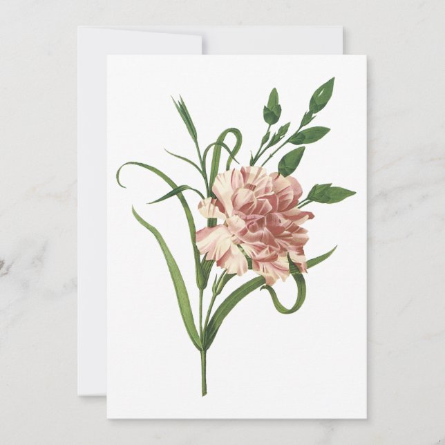 Invitation à la carnation (Devant)