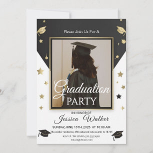 Invitation à la célébration de la promotion élégan