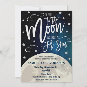 Invitation à la célébration de l'adoption