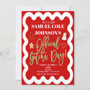 Invitation à la célébration de l'adoption de Noël