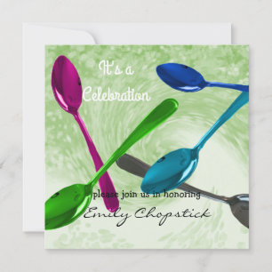 Invitation à la célébration des cuillères modernes