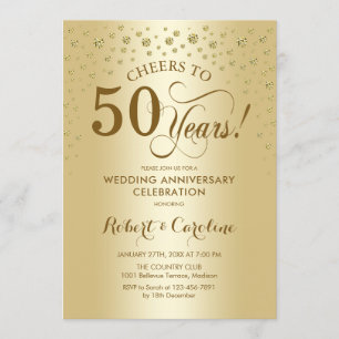 Invitation à la célébration du 50e anniversaire de
