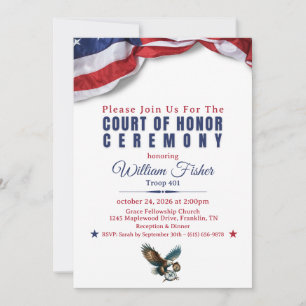 Invitation à la cérémonie de reconnaissance des Sc