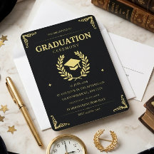 Invitation à la cérémonie de remise des diplômes |