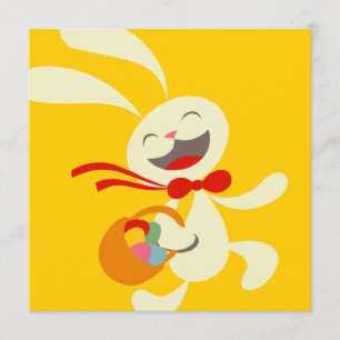 Invitation à la chasse aux oeufs de Pâques