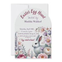 Invitation à la chasse aux oeufs de Pâques | Cute