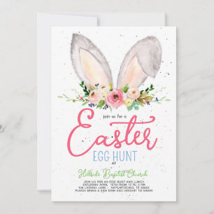 Invitation à la chasse aux œufs de Pâques, Invitat
