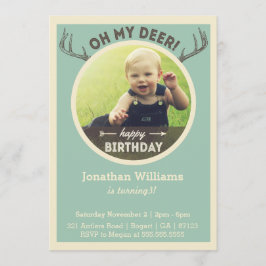 Invitation à la chasse pour bébés ou enfants