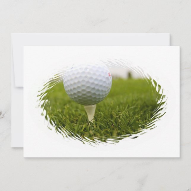 Invitation à la conception de parcours de golf (Devant)