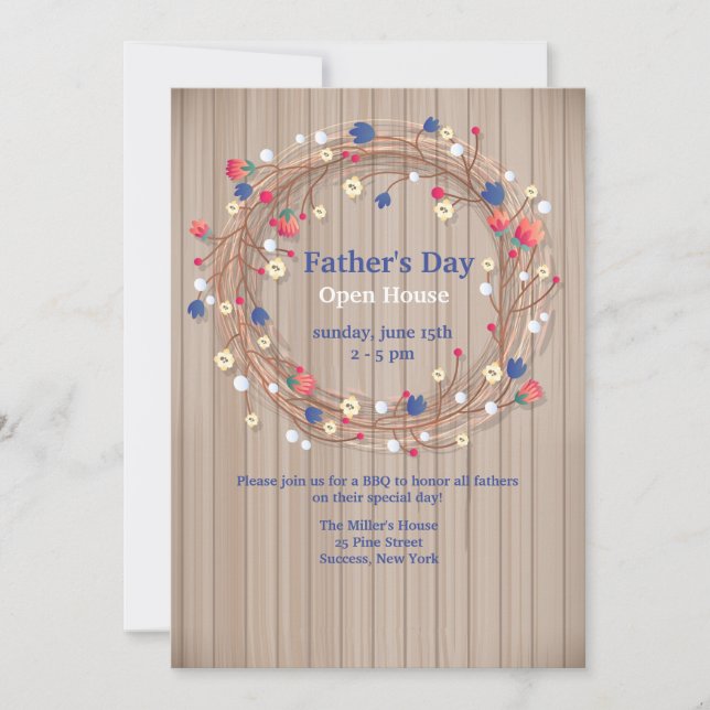 Invitation à la couronne d'été (Devant)