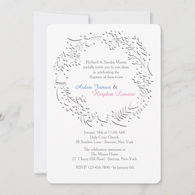 Invitation à la couronne d'ivoire (Devant)