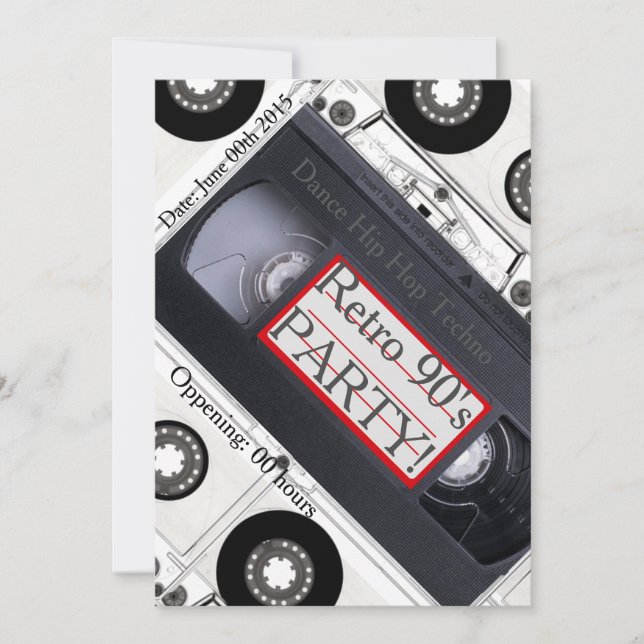 Invitation à la couverture technologique des année (Devant)