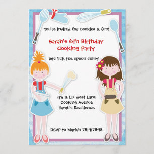 Invitation à la cuisine de Baking Fun