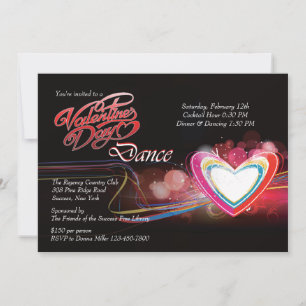 Invitation à la danse de la Saint-Valentin