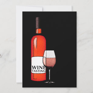 invitation à la dégustation de vin