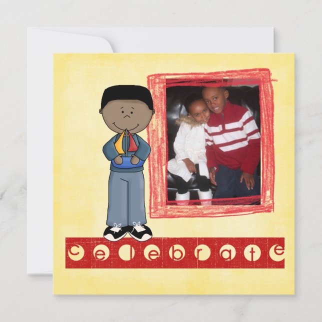 invitation à la douche d'adoption (Devant)