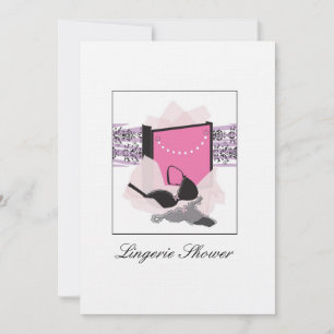 Invitation à la douche de Lingerie