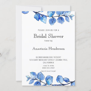 Invitation à la douche nuptiale.