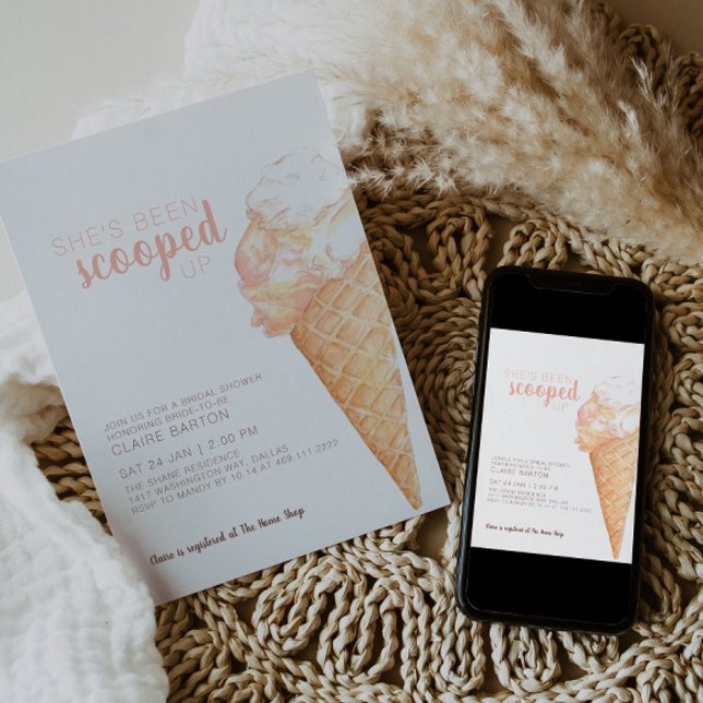 Invitation à la douche nuptiale (Créateur téléchargé)