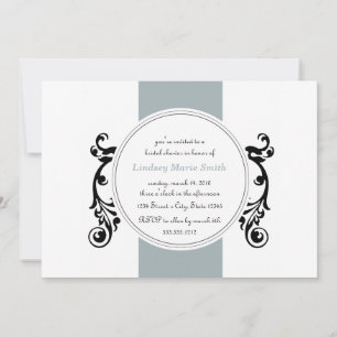 invitation à la douche nuptiale